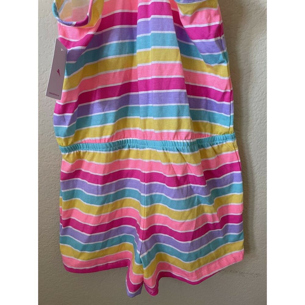 Tommy Bahamas Elastic Waist Racer Back Sleeveless Girls’ Romper Size L 10-12 - Picture 6 of 6